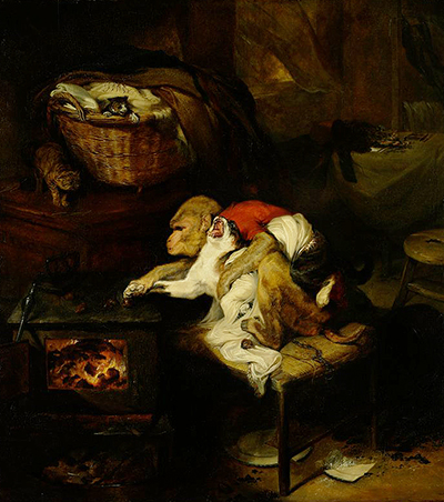 The Cat's Paw Edwin Henry Landseer